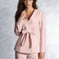 The Petaline Bow Blazer