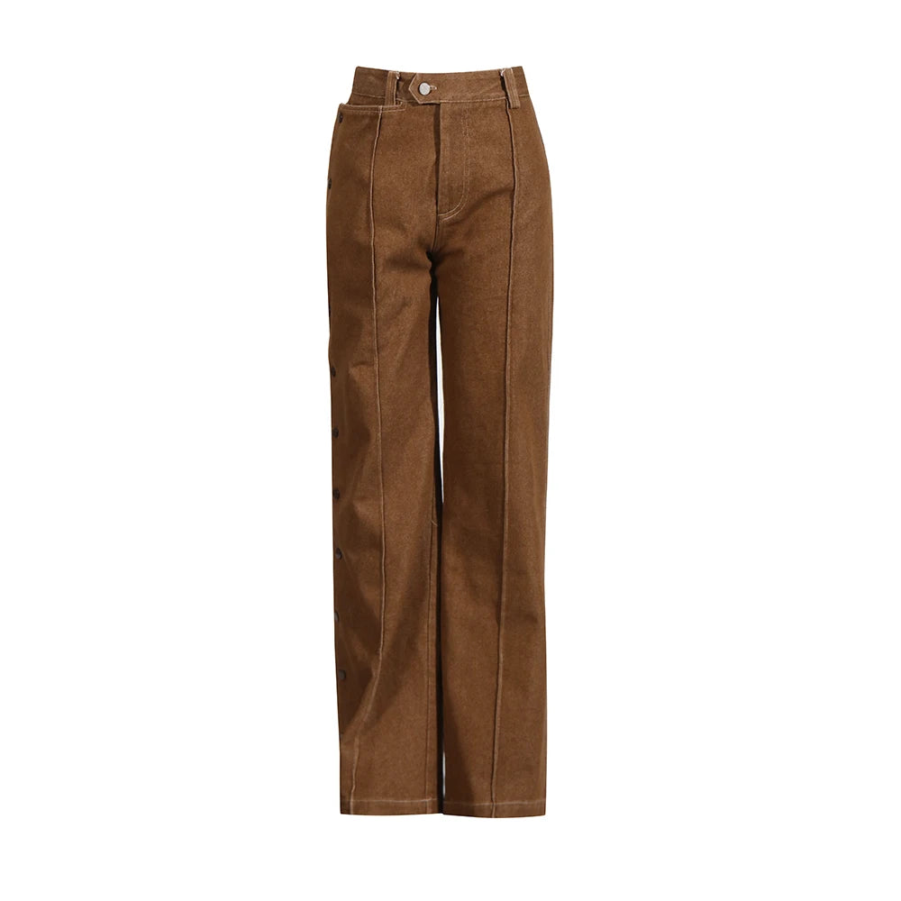 The Kensington Button Pant Set
