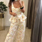 The Paloma Floral Pant Set from the Resort Luxe at Lavishly Me