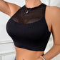 The Noir Fishnet Crop Top from the After Dark at Lavishly Me