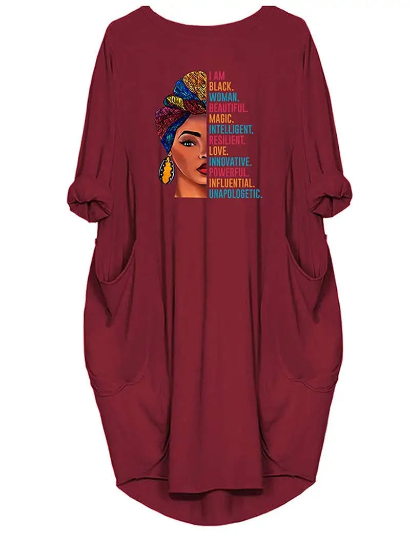 The Haven Relaxed Everyday Dress in 30039-hong changxiu | Lavishly Me