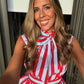 The Monaco Bow Blouse