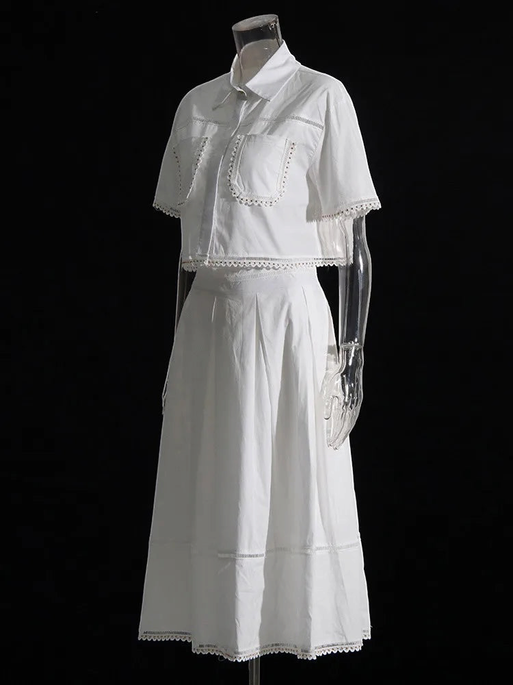 The Montclair Minimalist Skirt Set