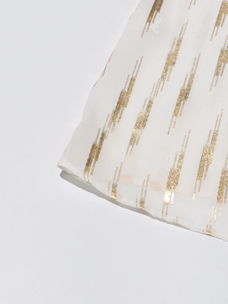 The Celeste Feather-Trim Blouse from the Soft & Sophisticated at Lavishly Me