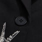 The Aurelia Beaded Longline Blazer