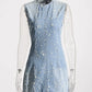 The Marlowe Cutout Denim Dress