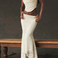 The Celestine Lace-Up Maxi Set