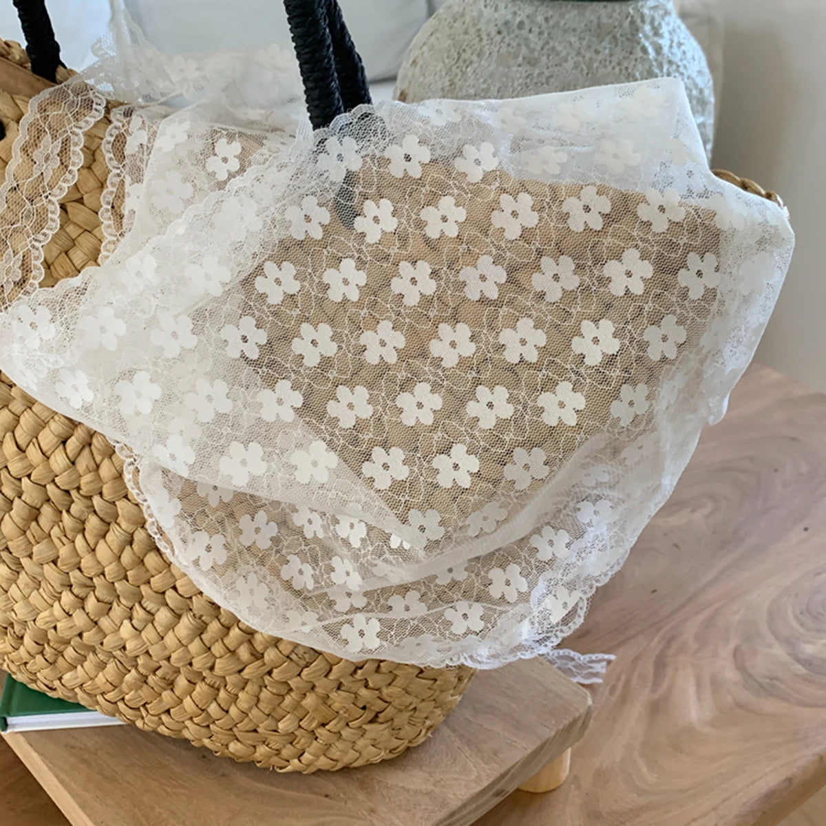 The Fleur Lace Scarf