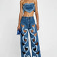 The Arielle Denim Vest & Wide-Leg Set in BLUEVEST | Lavishly Me