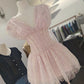 The Lumière Sequin Ruffle Mini Dress from the Celebration Edit at Lavishly Me
