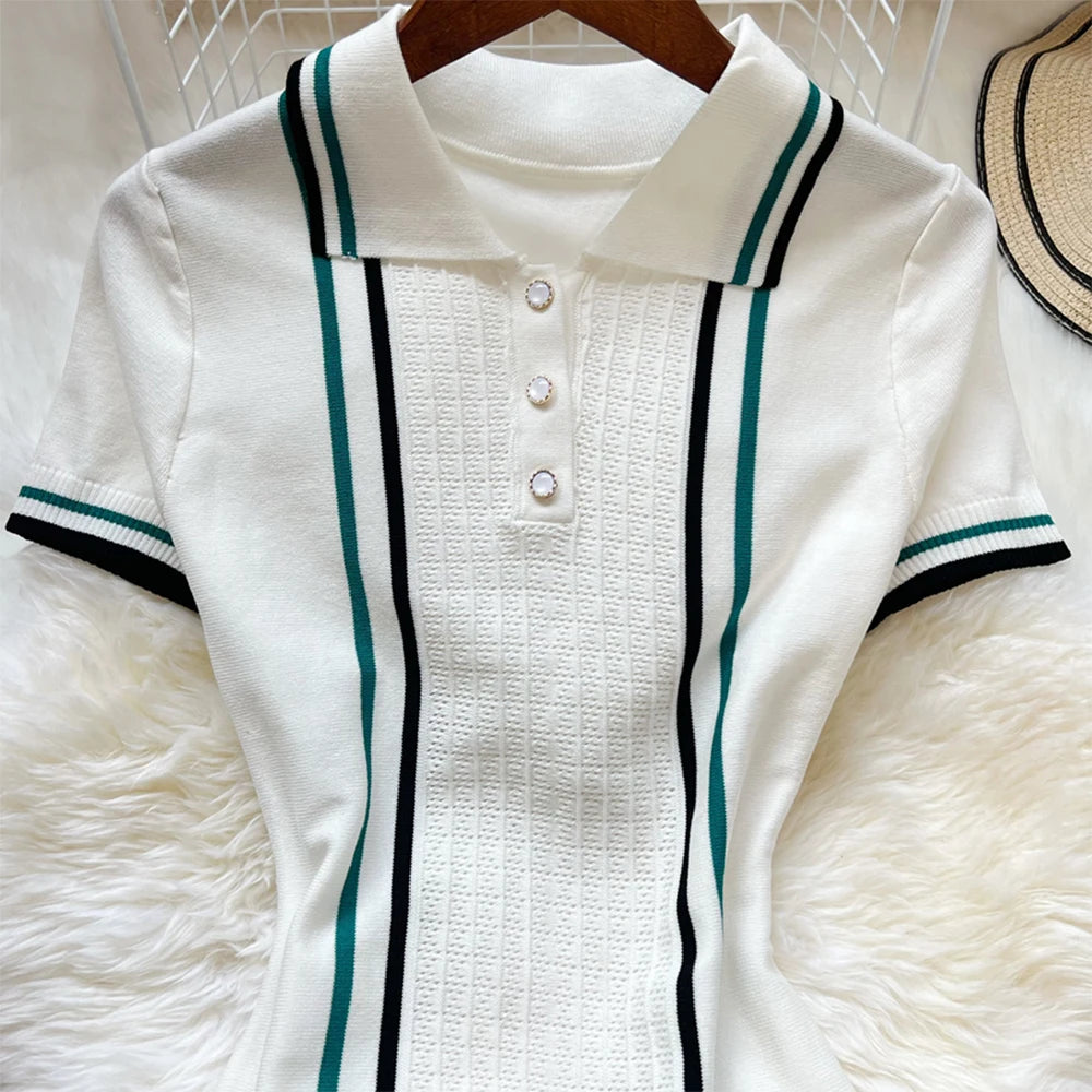 The Brielle Ruffle Knit Mini Dress in White Long Sleeve | Lavishly Me