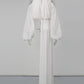 The Apricot Muse Ruched Blouse