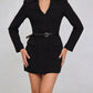The Mayfair Minimalist V-Neck Blazer from the Boss Energy at Lavishly Me