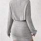 The Celeste Turtleneck Sheath Midi Dress