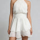The Capri Backless Ruffle Dress from the Date Night Edit at Lavishly Me