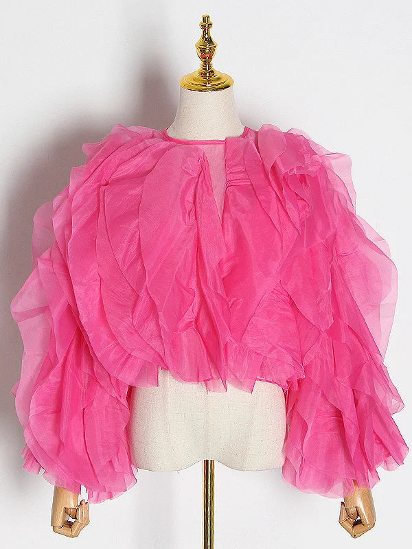 The Lyon Sculpted Sleeve Blouse from the Soft & Sophisticated at Lavishly Me