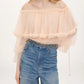 The Valencia Tiered Ruffle Blouse from the Soft & Sophisticated at Lavishly Me
