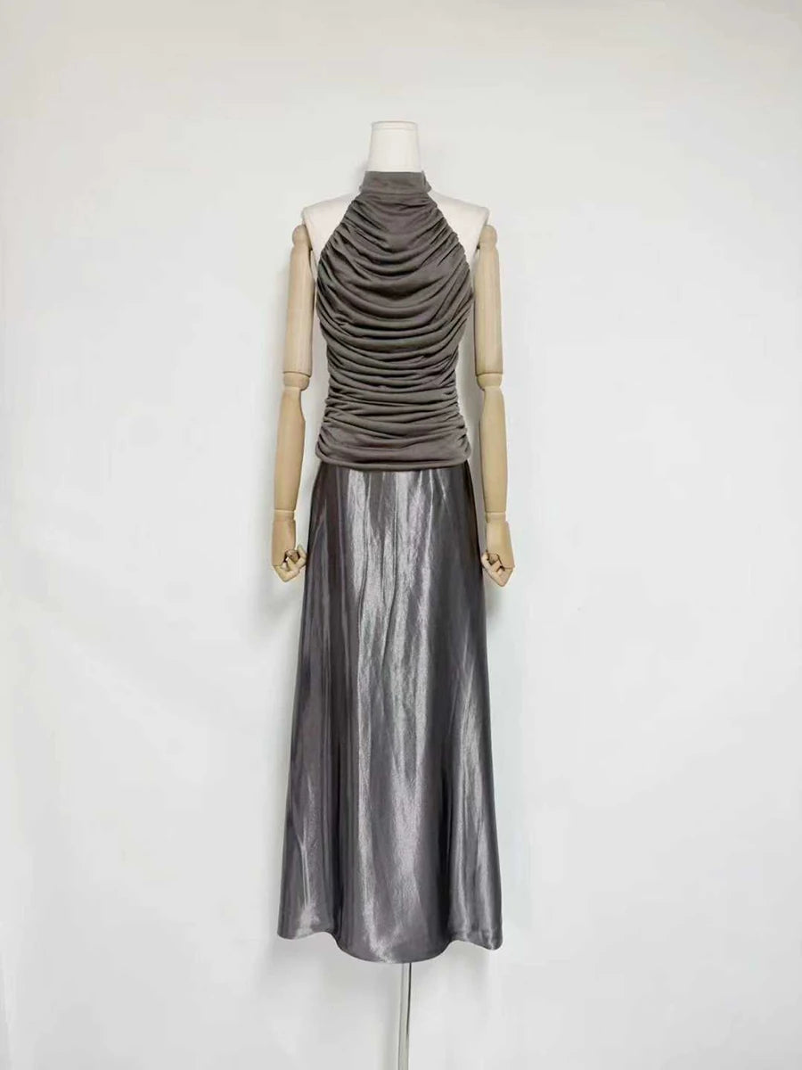 The Celeste Backless Gown