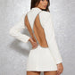 The Celestial Beaded Backless Blazer