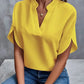 The Camille V-Neck Blouse