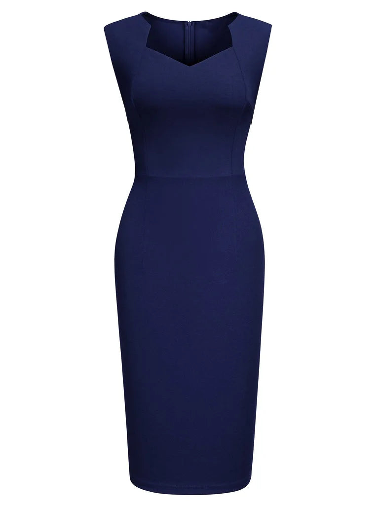 The Portia Square-Neck Sheath Dress from the Boss Energy at Lavishly Me