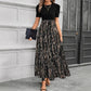 The Provence Floral Lace-Up Maxi Dress from the Boss Energy at Lavishly Me