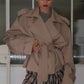 The Chelsea Cropped Trench Jacket from the Boss Energy at Lavishly Me