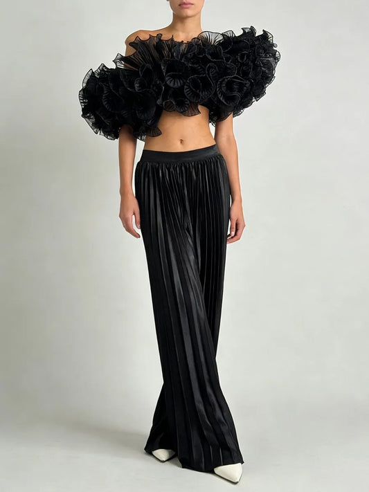 The Portofino Asymmetrical Pant Set from the Boss Energy at Lavishly Me
