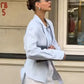 The Valencia Tie-Waist Blouse