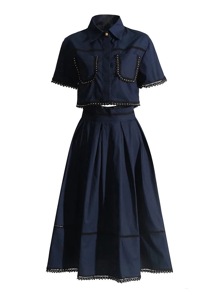The Montclair Minimalist Skirt Set
