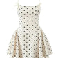 The Camille Lace-Up Mini Dress