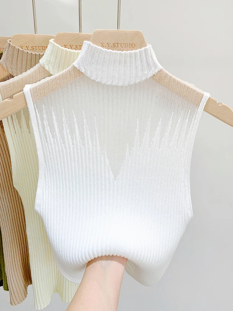 The Metro Mesh Knit Top