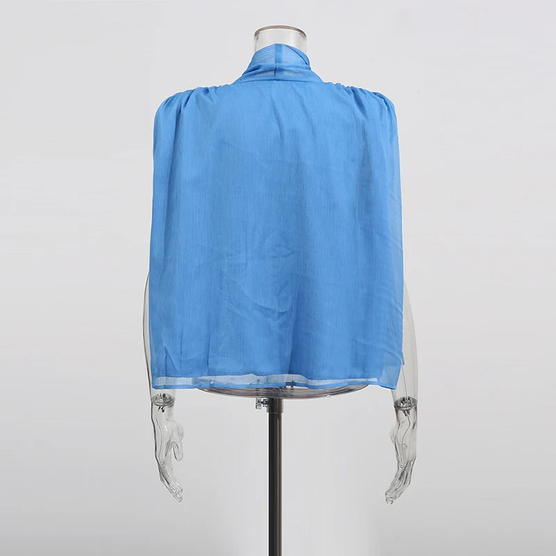 The Lucienne Lace-Up Blouse from the Soft & Sophisticated at Lavishly Me