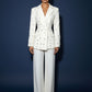 The Vivienne Embroidered Flares Two-Piece Set by Lavishly Me