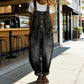 The Brooklyn Wide-Leg Denim Overalls