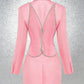 The Celestial Beaded Backless Blazer