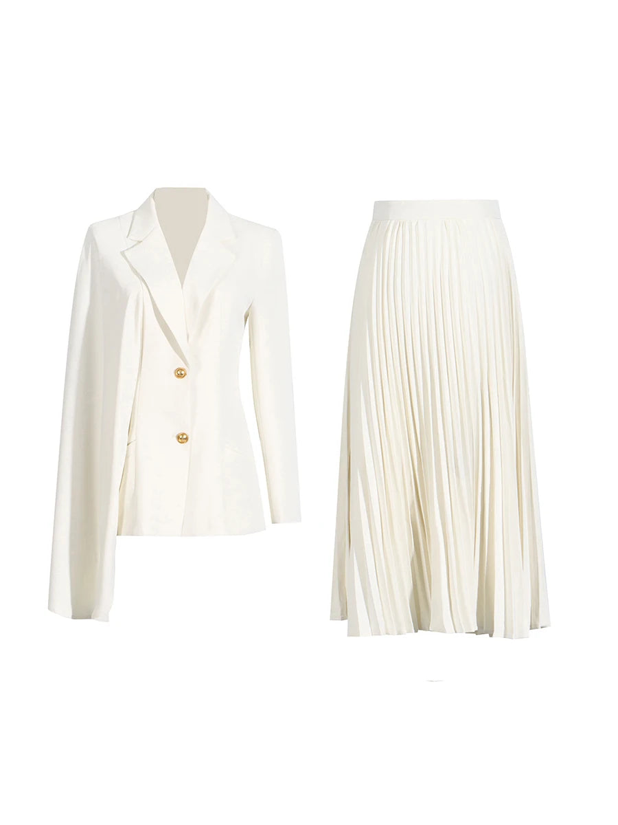 The Victoire Cape Blazer Set