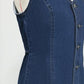 The Milano Denim Midi Dress