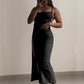 The Ibiza Halter Bodycon Mini Dress from the Date Night Edit at Lavishly Me