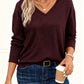 The Cyra Knit Curve Sweater in T118-Hei | Lavishly Me