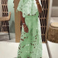 The Amalfi Lace Wide-Leg Set