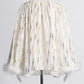 The Celeste Feather-Trim Blouse from the Soft & Sophisticated at Lavishly Me