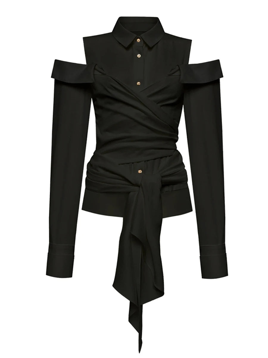 The Geneva Pleated Longline Top from the Soft & Sophisticated at Lavishly Me