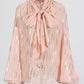 The Celeste Feather-Trim Blouse from the Soft & Sophisticated at Lavishly Me