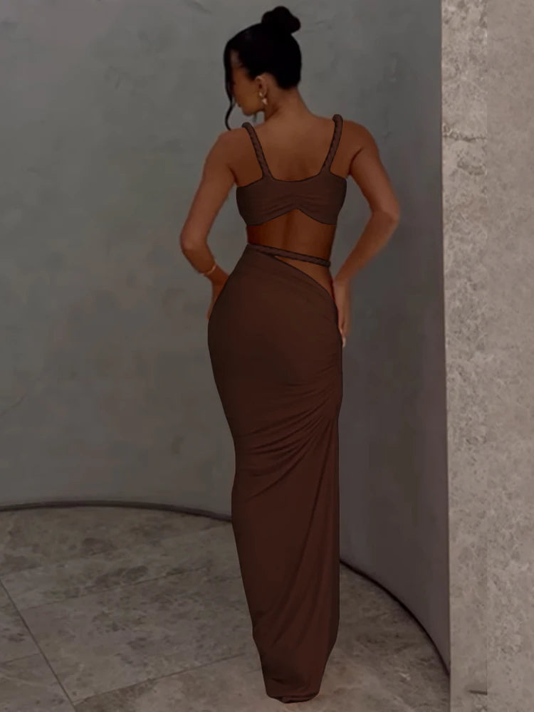 The Tulum Pleated Skirt Set