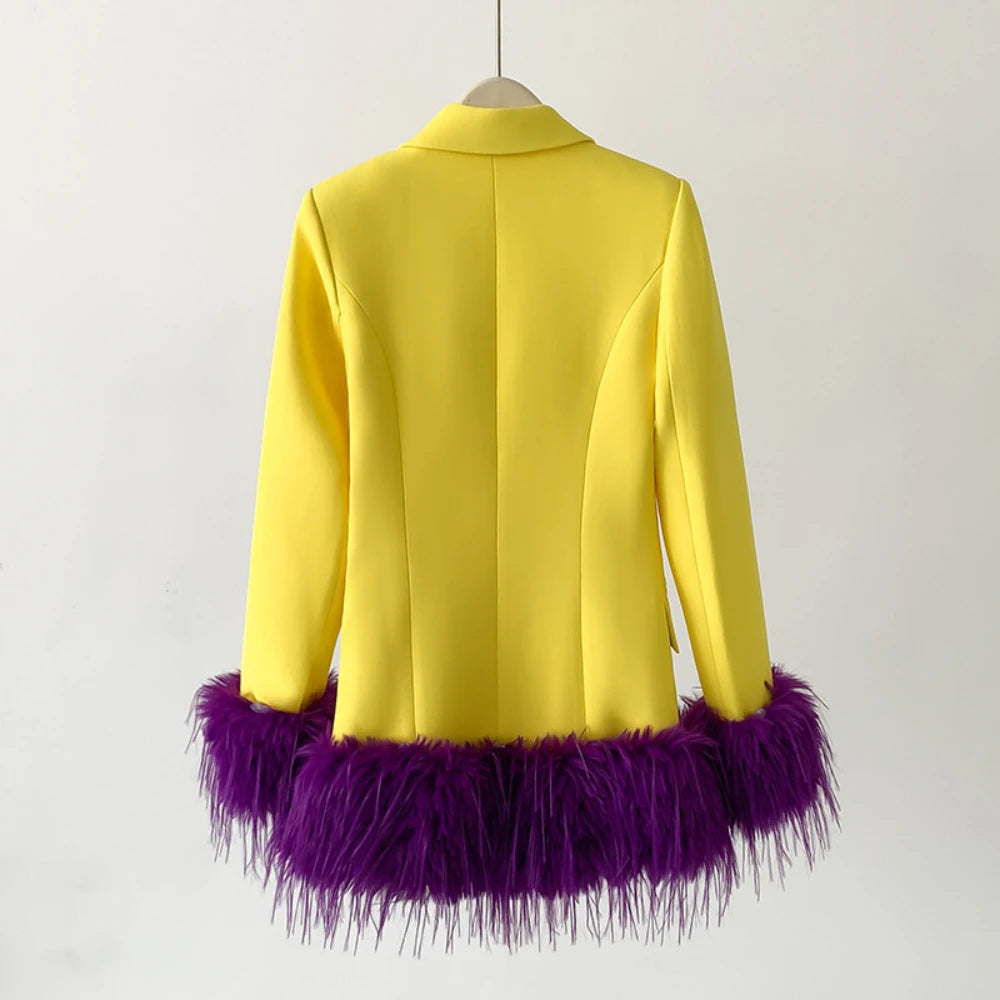 The Plume Colorblock Blazer
