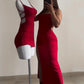 The Ibiza Halter Bodycon Mini Dress from the Date Night Edit at Lavishly Me