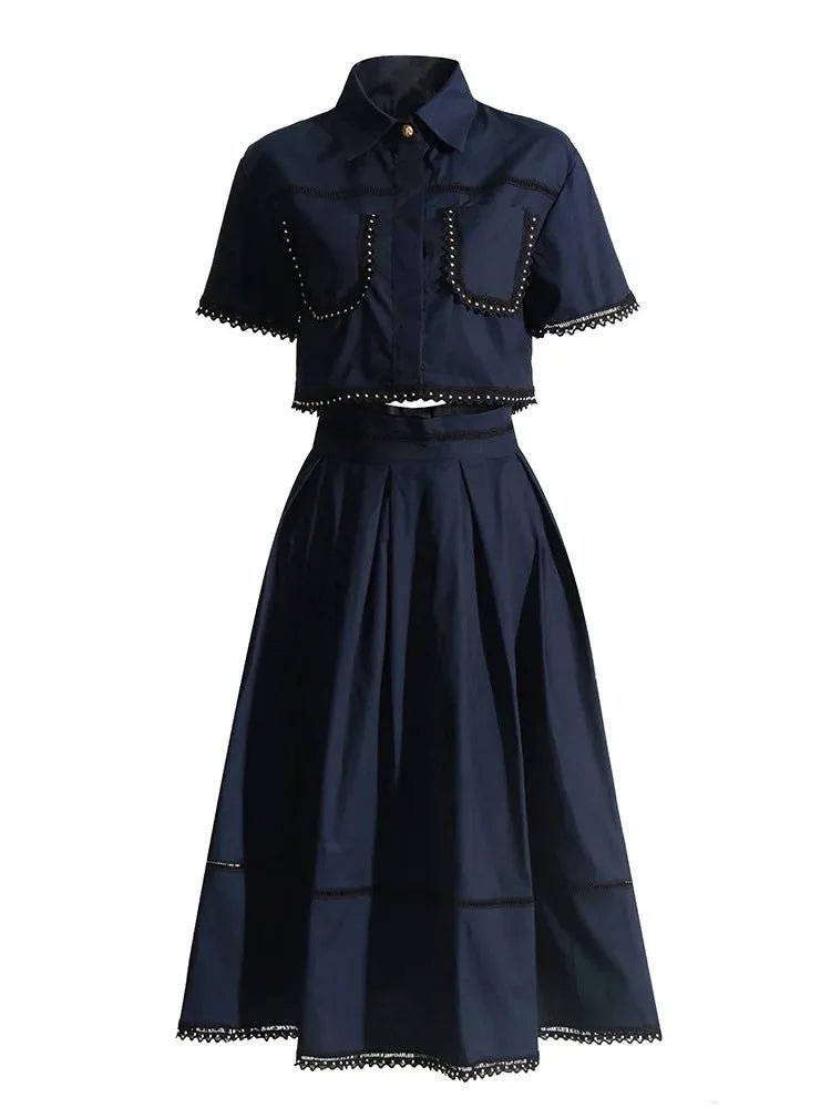 The Montclair Minimalist Skirt Set