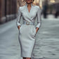 The Sloane Pocket Pencil Dress from the Boss Energy at Lavishly Me
