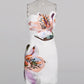 The Amara Appliqué Mini Dress